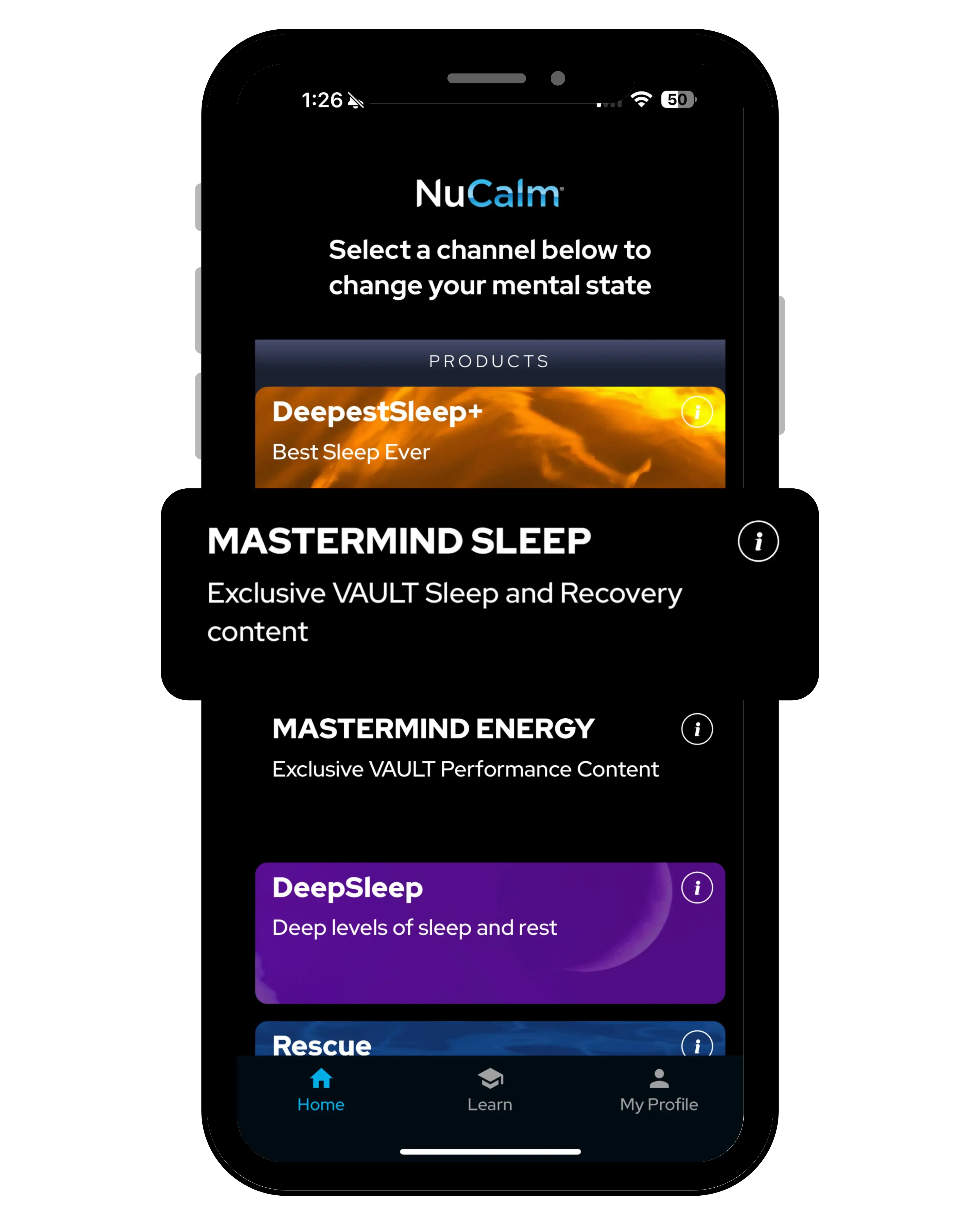 Mastermind Vault Sleep